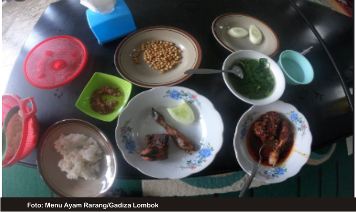 WISATA KULINER: AYAM RARANG KHAS KABUPATEN LOMBOK TIMUR