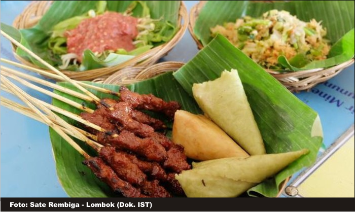 EMPUKNYA SATE REMBIGA KOTA MATARAM LOMBOK