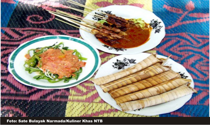 ‘SATE BULAYAK’ KULINER KHAS NARMADA LOMBOK BARAT