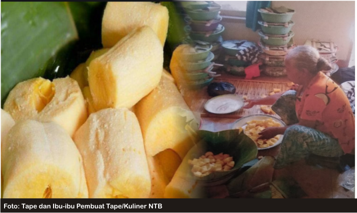 MENGENAL LEBIH DEKAT TAPE KHAS REYAN GERUNG KABUPATEN LOMBOK BARAT