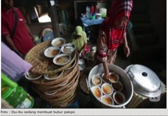 MENGENAL ‘BUBUR PALOPO’ BERBAHAN SUSU KERBAU