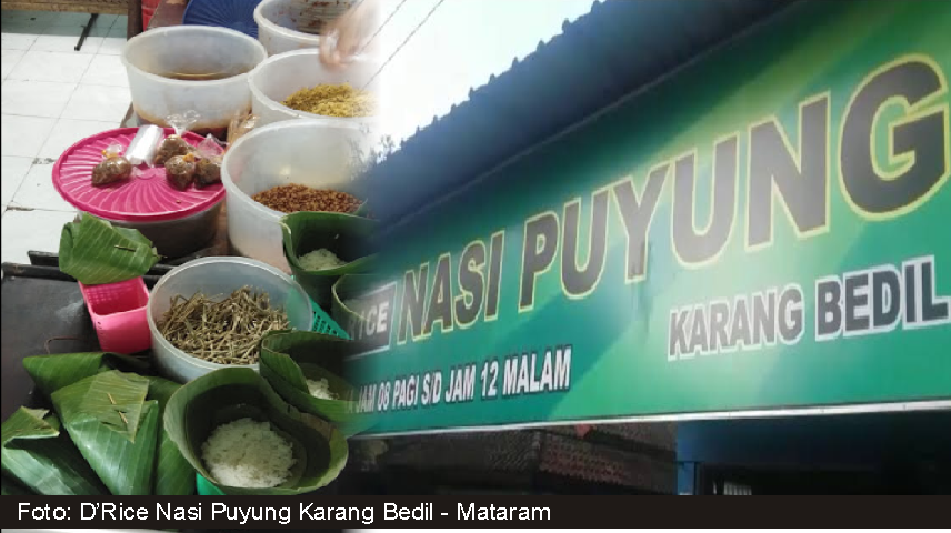 NASI PUYUNG | D’Rice Karang Bedil, Mataram-Lombok