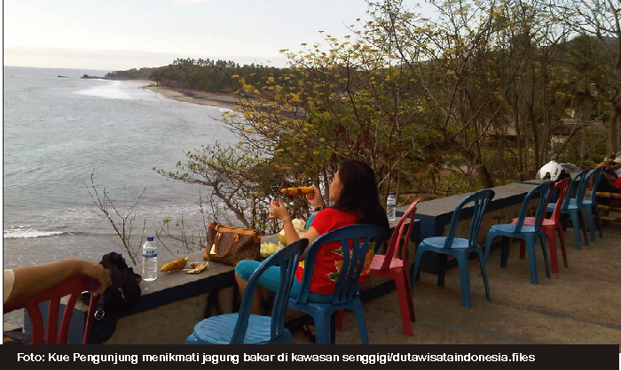 JAGUNG BAKAR PUNCAK PANTAI SENGGIGI